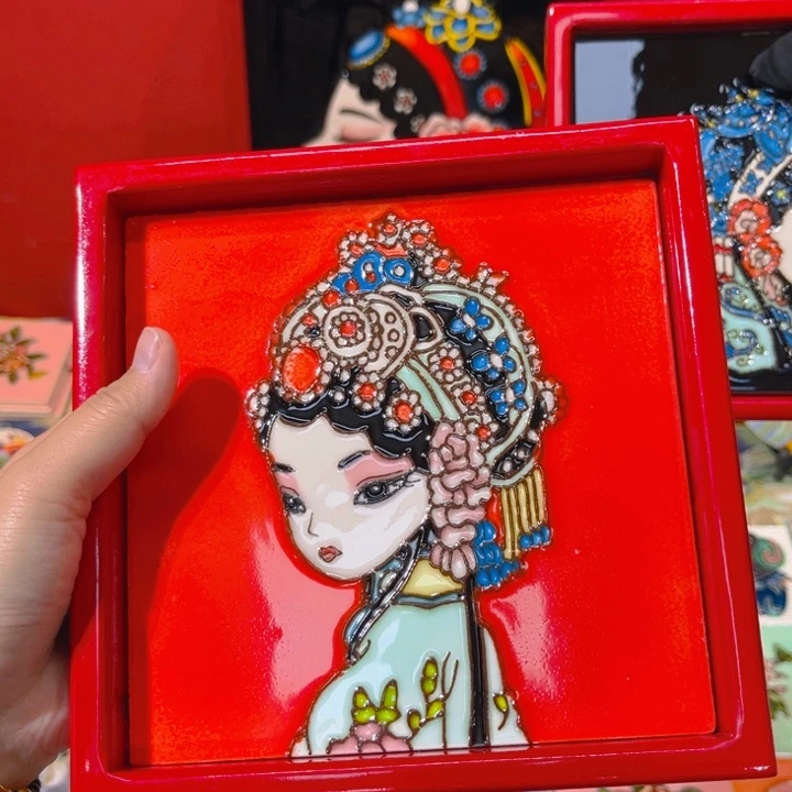 瓷片瓷板画艺术作品