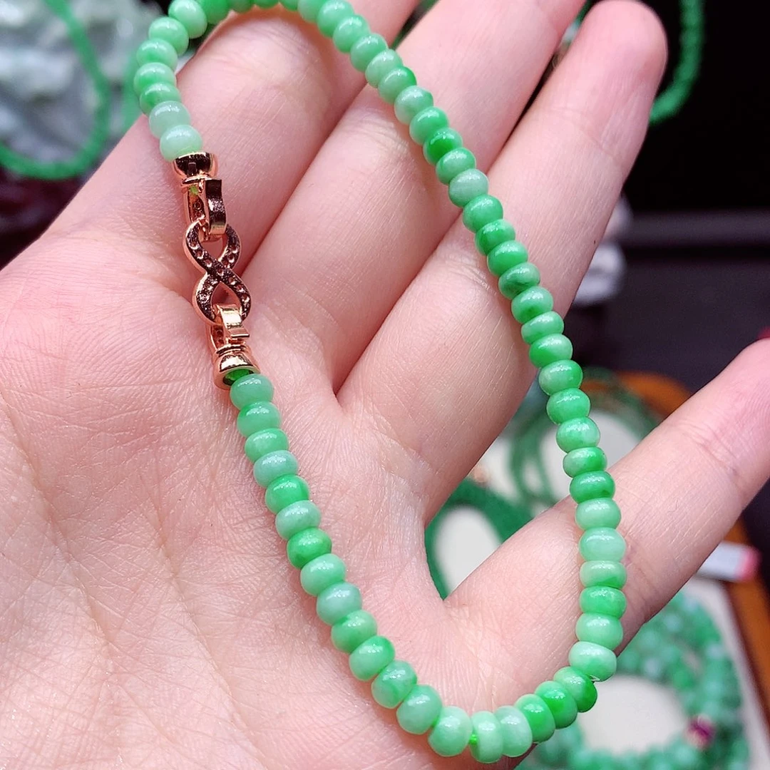 翡翠未镶嵌手链翡翠