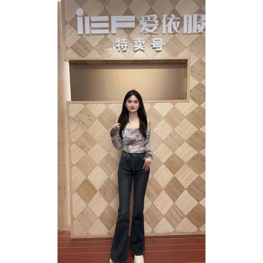 IEF/爱依服2025新款夏季网纱上衣