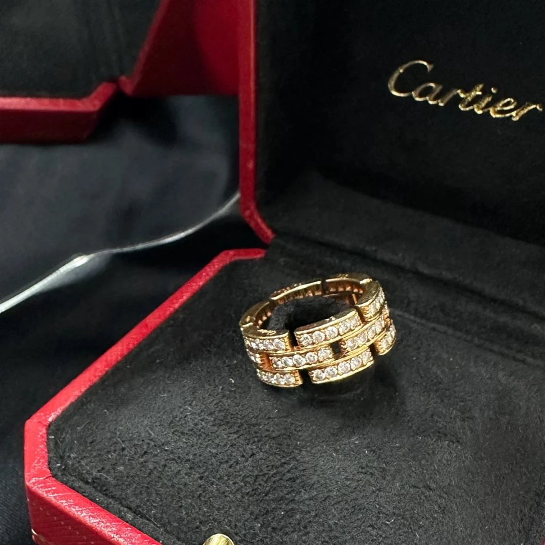 99新 Cartier/卡地亚 52码 卡地亚/戒指/指环/7347