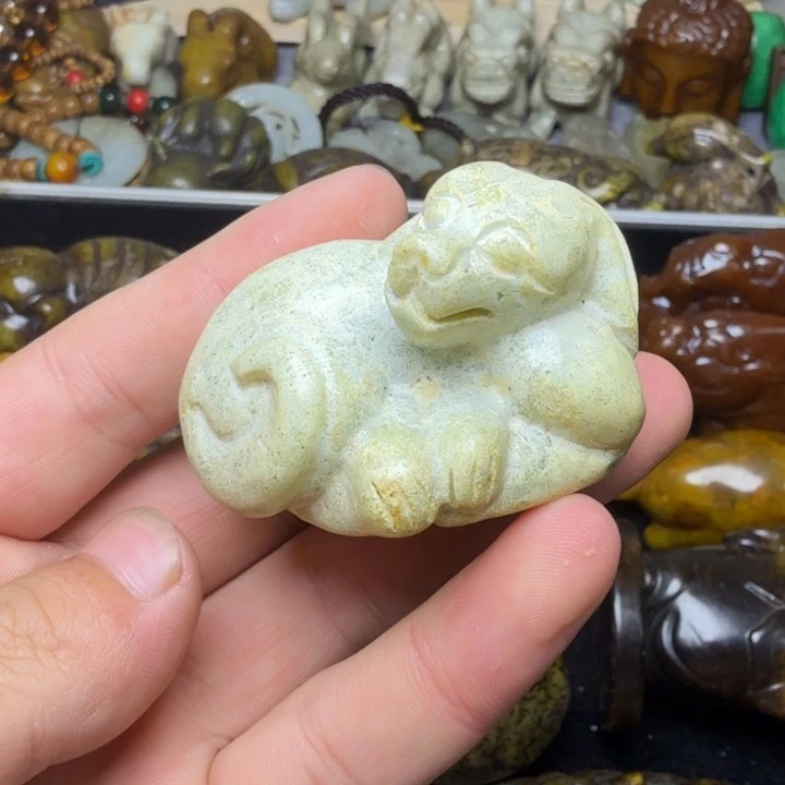 和田玉未镶嵌颈饰51