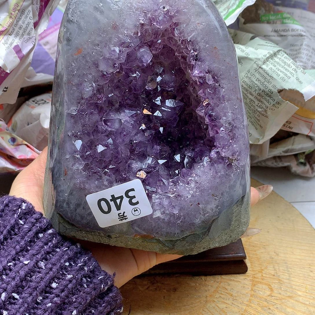 紫晶大型摆件（非配饰）未镶嵌