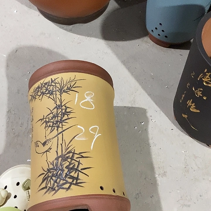 紫砂花盆紫砂花盆