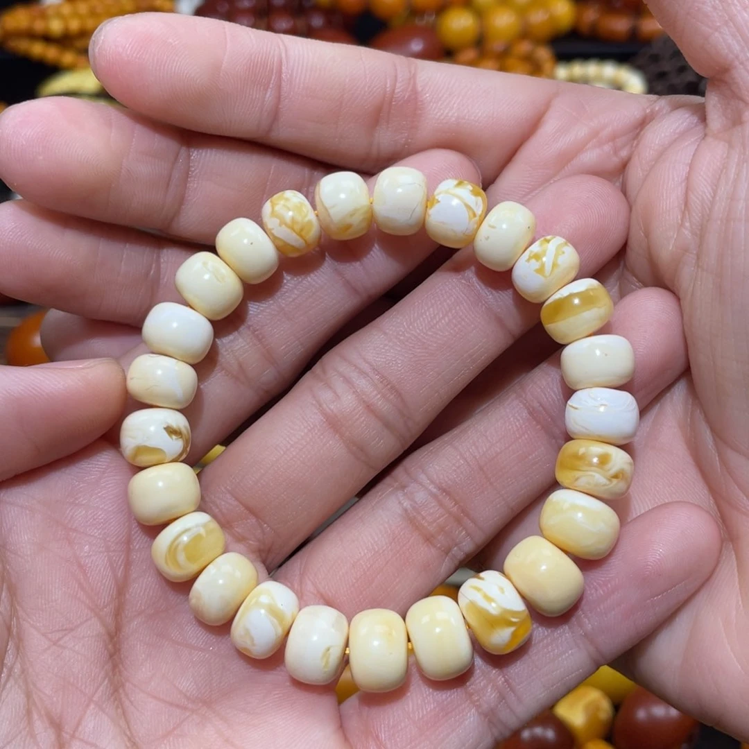 【闪购商品】未镶嵌蜜蜡裸石直径10