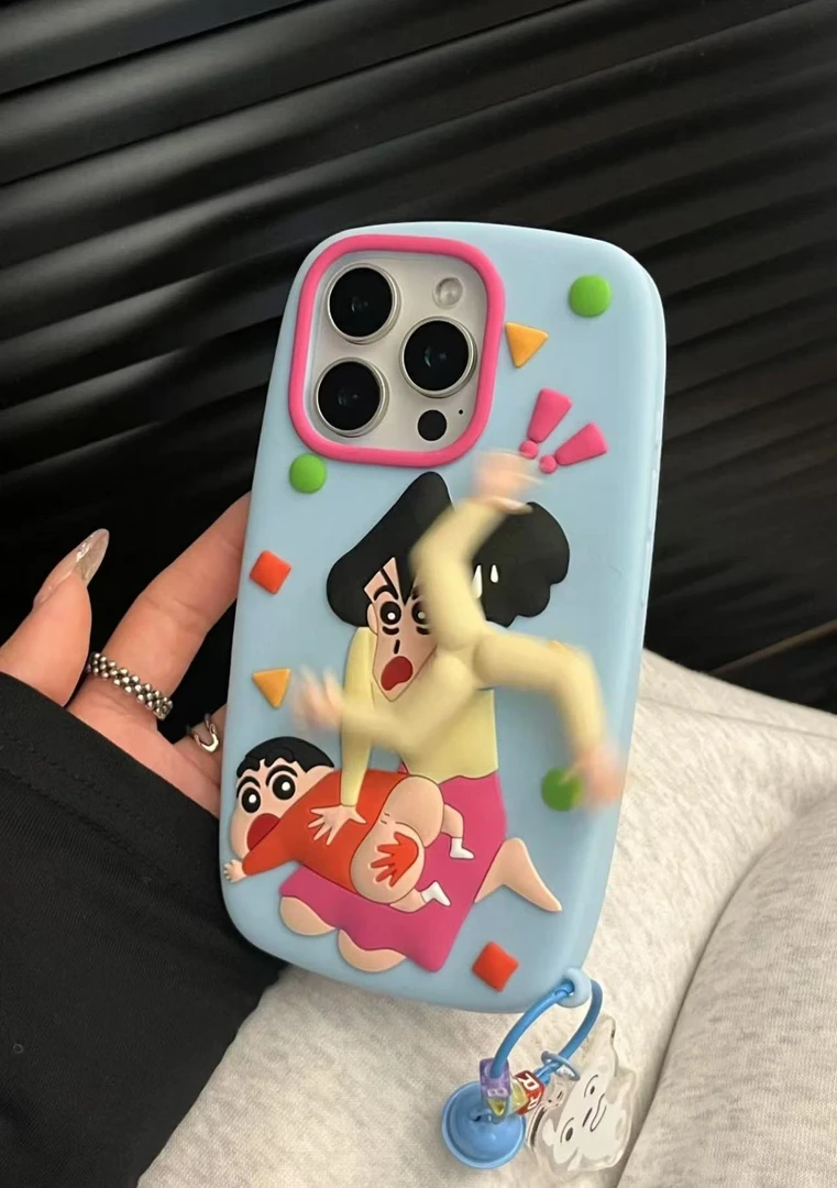 趣味美伢降新十八掌适用iPhone苹果15手机壳14/13/12卡通11软壳16