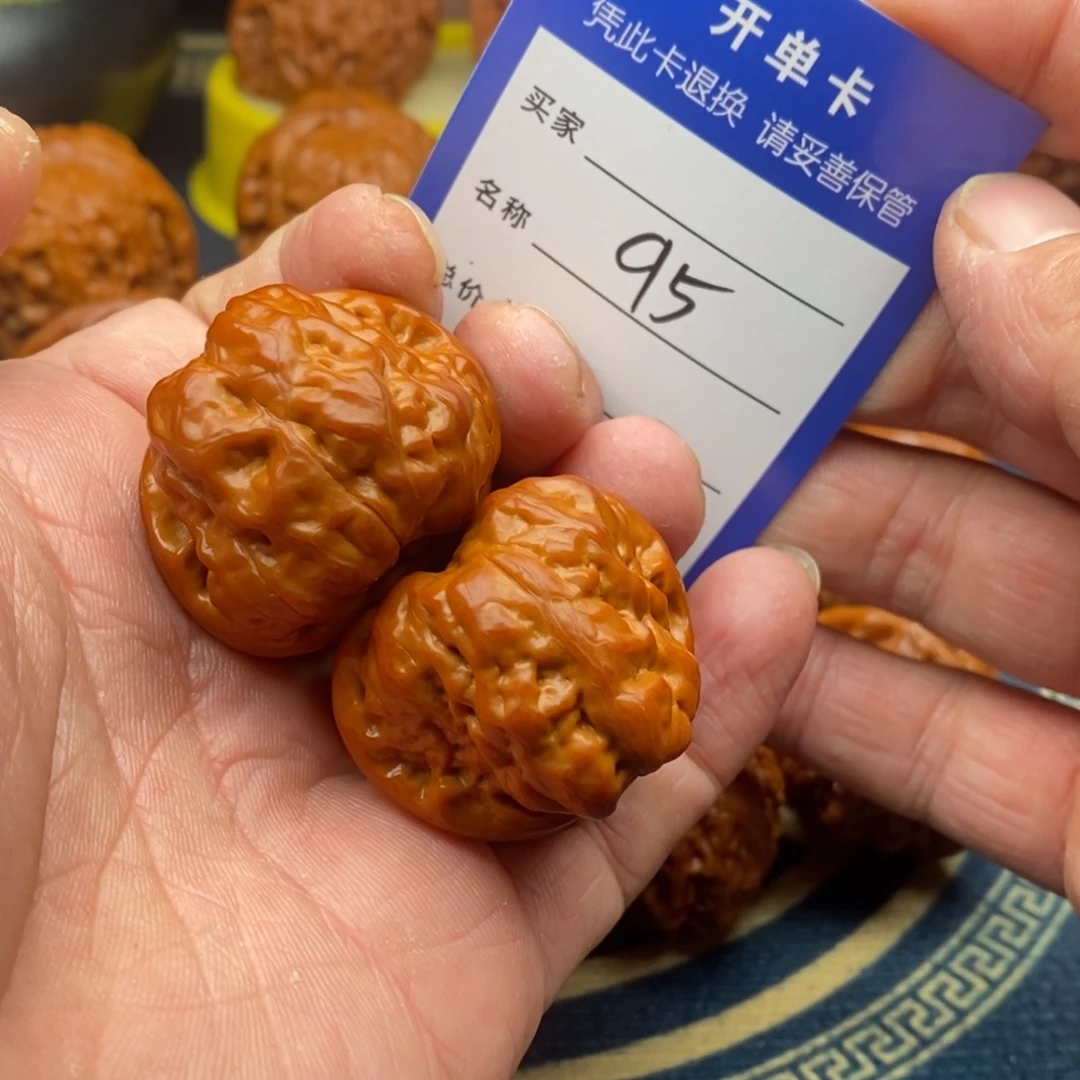 文玩核桃把件不**言蛤蟆头37