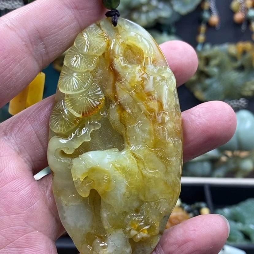 【闪购商品】未镶嵌岫玉吊坠