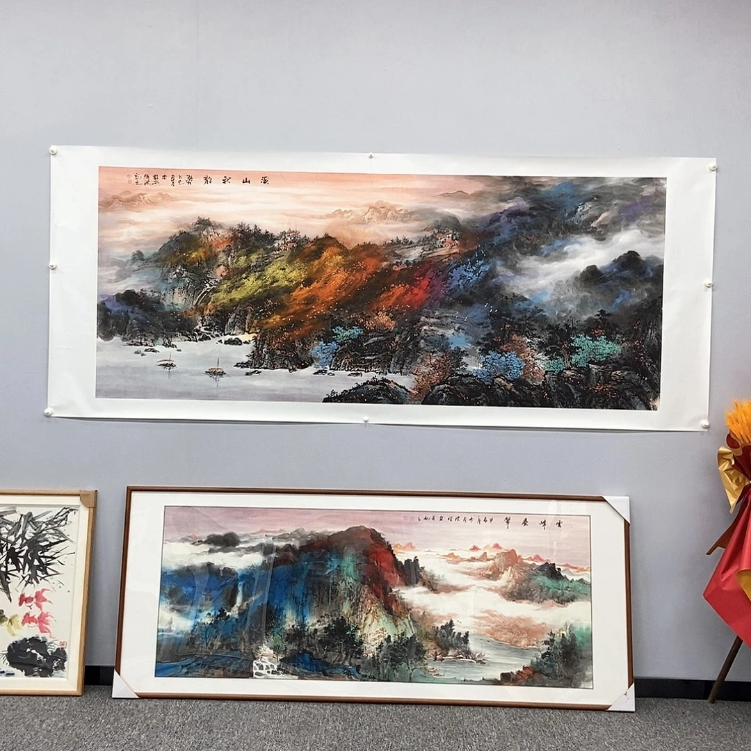 国画张绪洪小八尺精品佳作