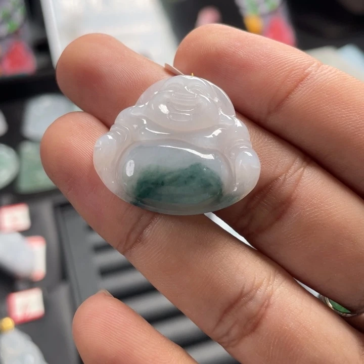 翡翠未镶嵌挂件翡翠首饰