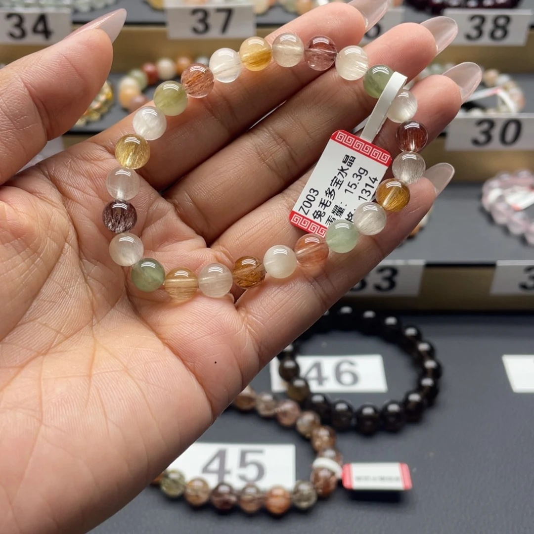 水晶手链未镶嵌天然