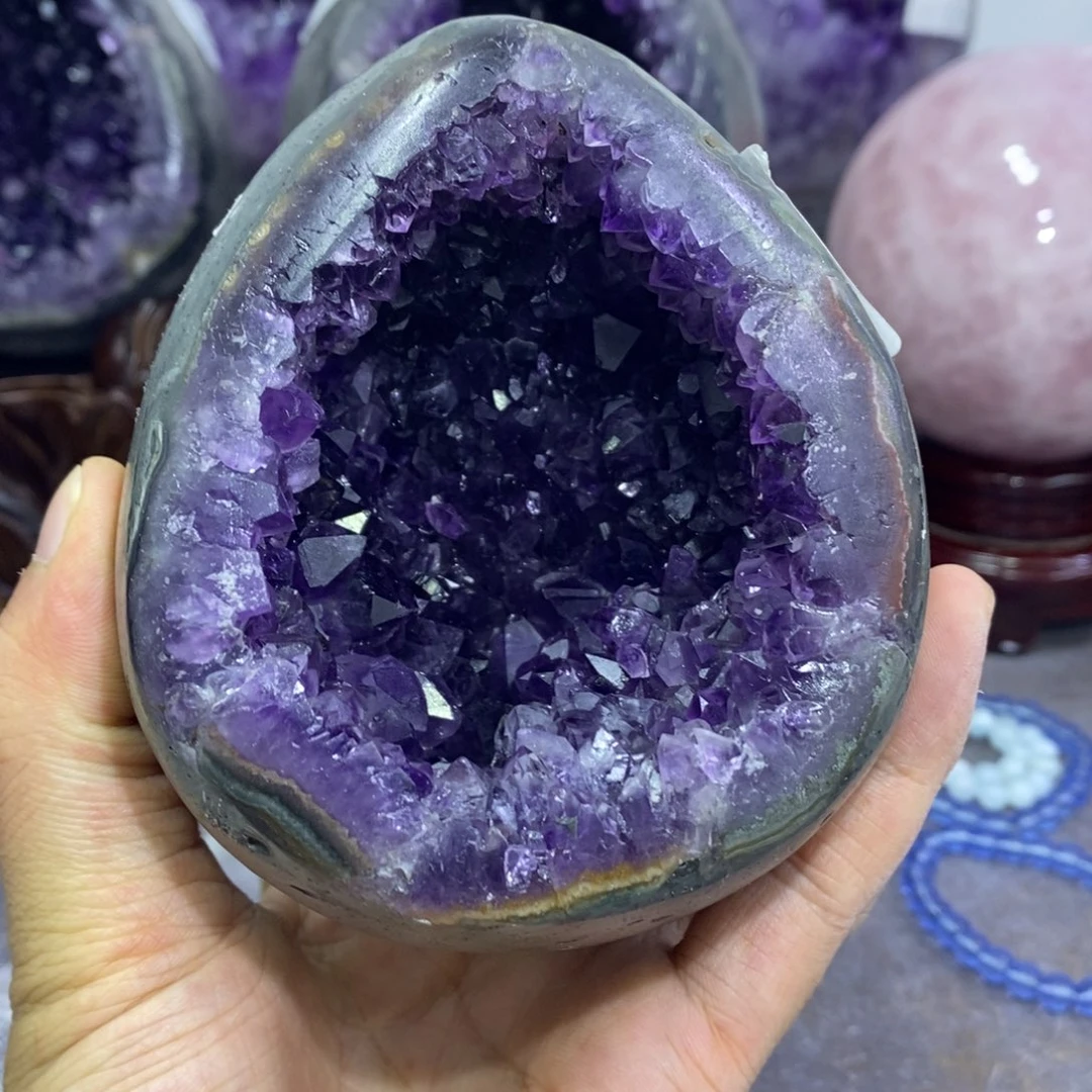 珠宝半成品紫晶未镶嵌527