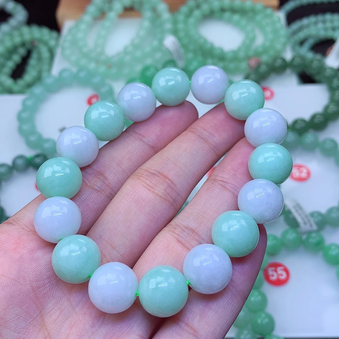 翡翠未镶嵌毛衣链