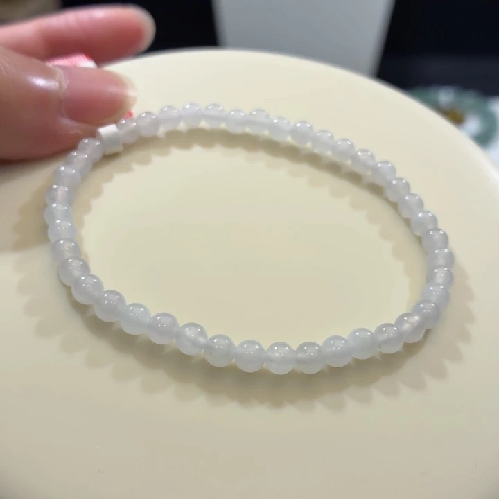 翡翠未镶嵌手链卡4.3