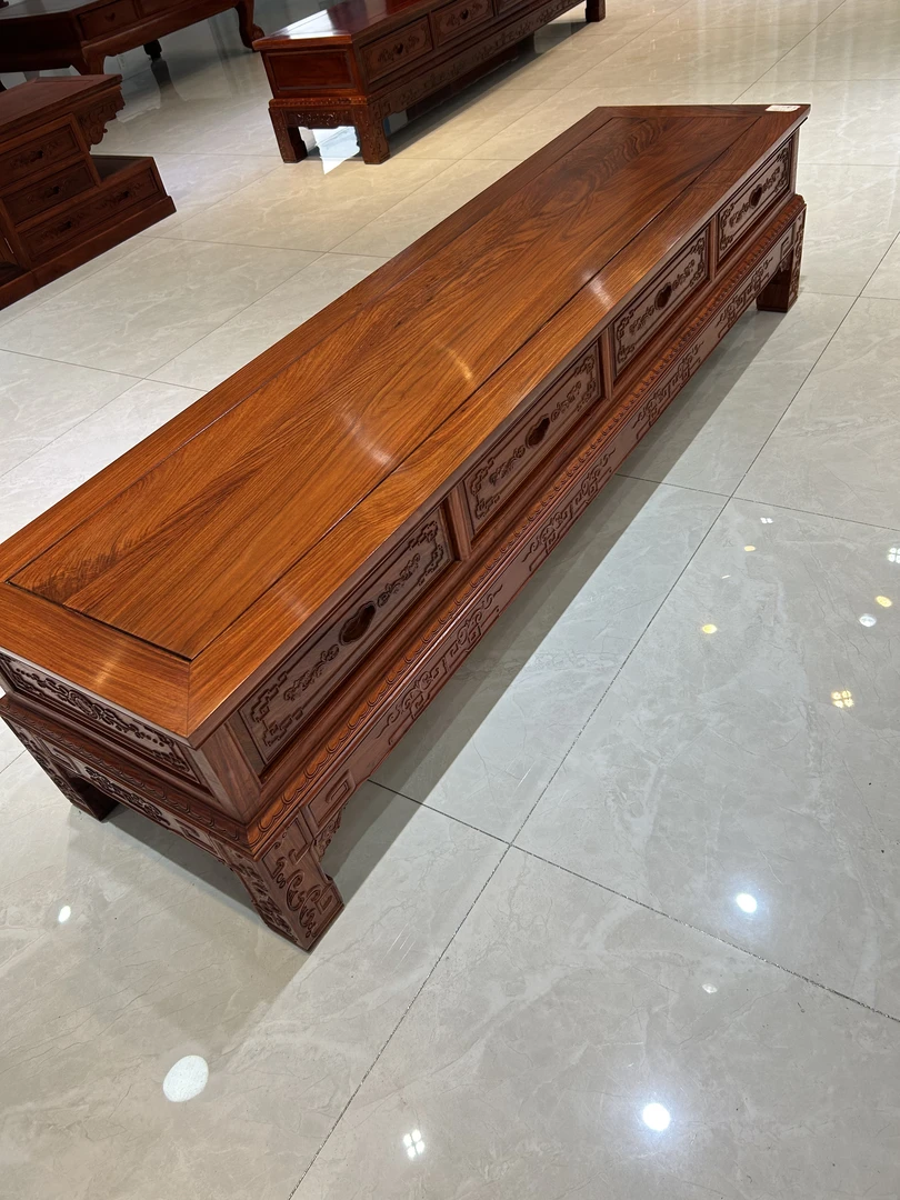 特价1.8米刺猬紫檀电视柜储物柜电视机柜红木家具