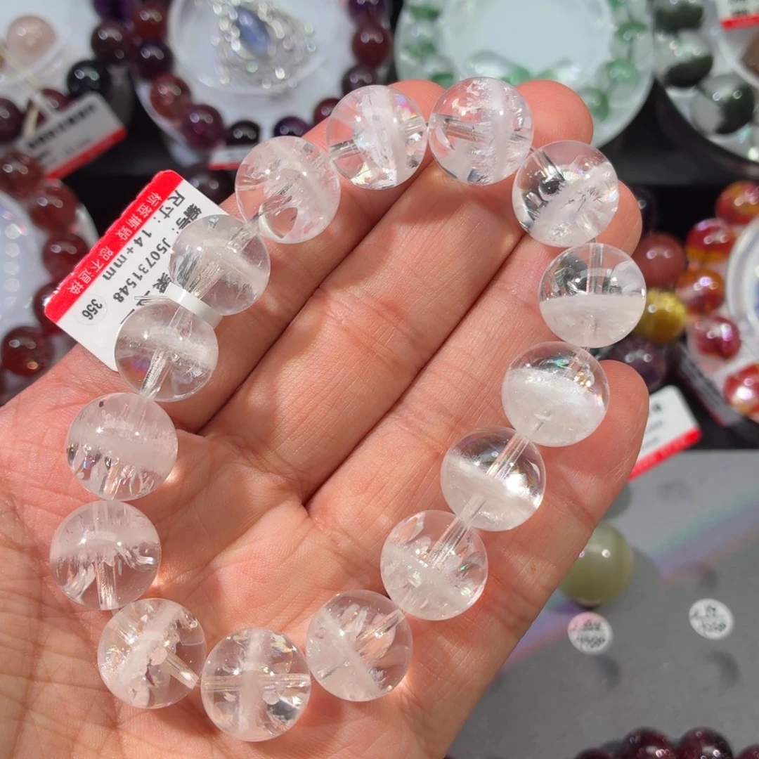 水晶手链未镶嵌白幽灵