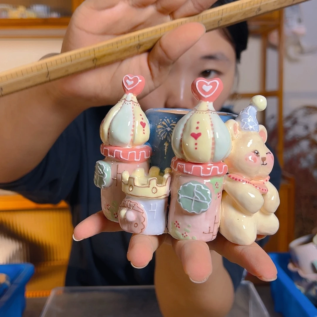 老梧家的手工多肉花盆