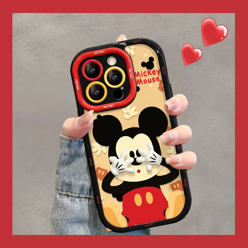米奇迪士尼系列好物适用苹果15防摔奶油壳618好物手机壳