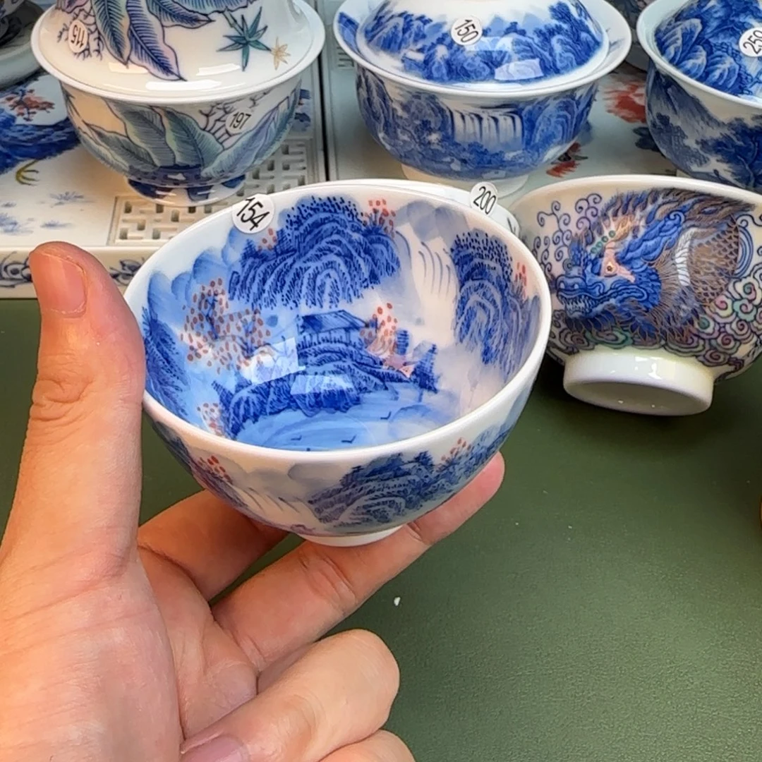 彦祖纯手工手绘茶具154