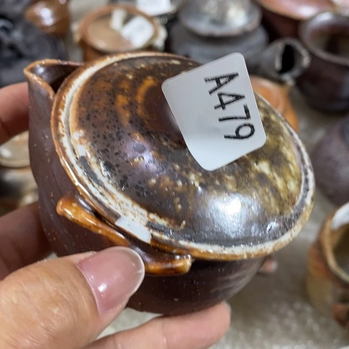 柴烧裸烧纯手工制作瑕疵瑕疵