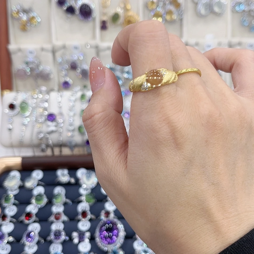 石榴石颈饰银S925镶嵌