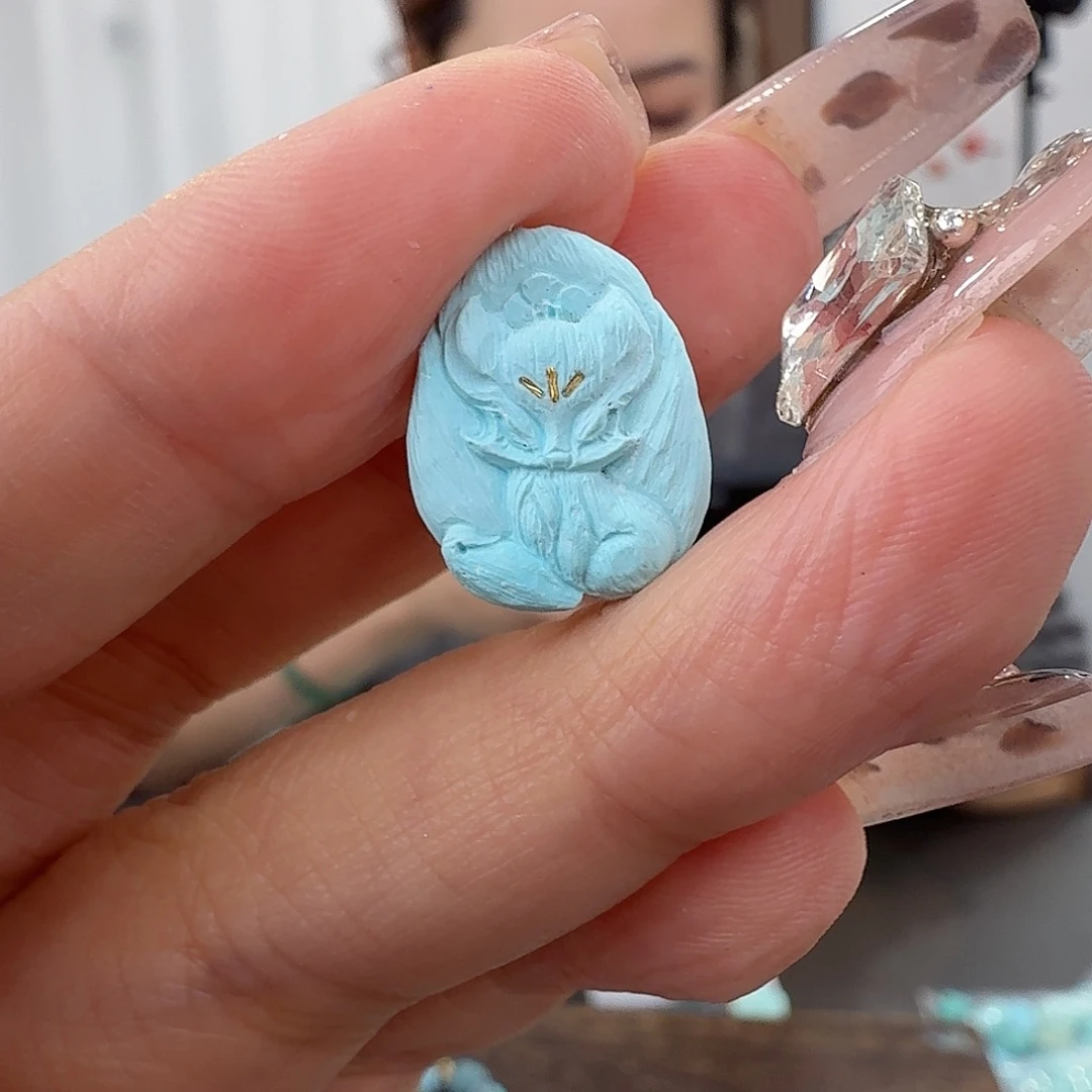 绿松石未镶嵌珠宝奇石