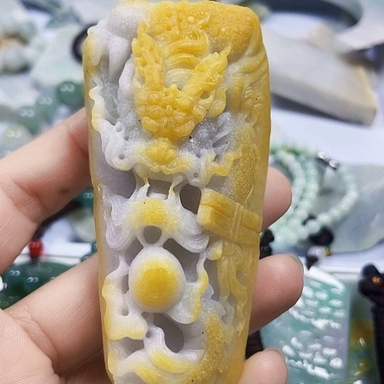 未镶嵌挂件翡翠翡翠