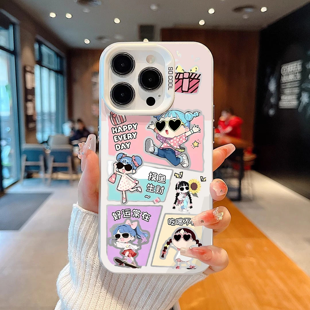 彩银钞能力女孩适用苹果16华为oppo小米15vivo荣耀oppo红米iphone