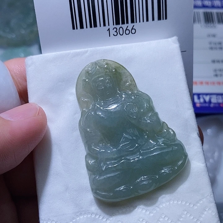 翡翠未镶嵌挂件天光墟翡翠市场现金代购
