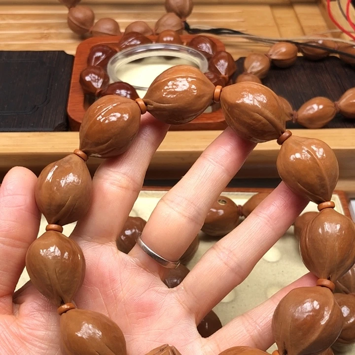 橄榄核手串梅林铁核21 X27大手持