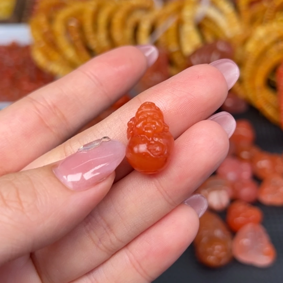 南红玛瑙未镶嵌吊坠(不含链)