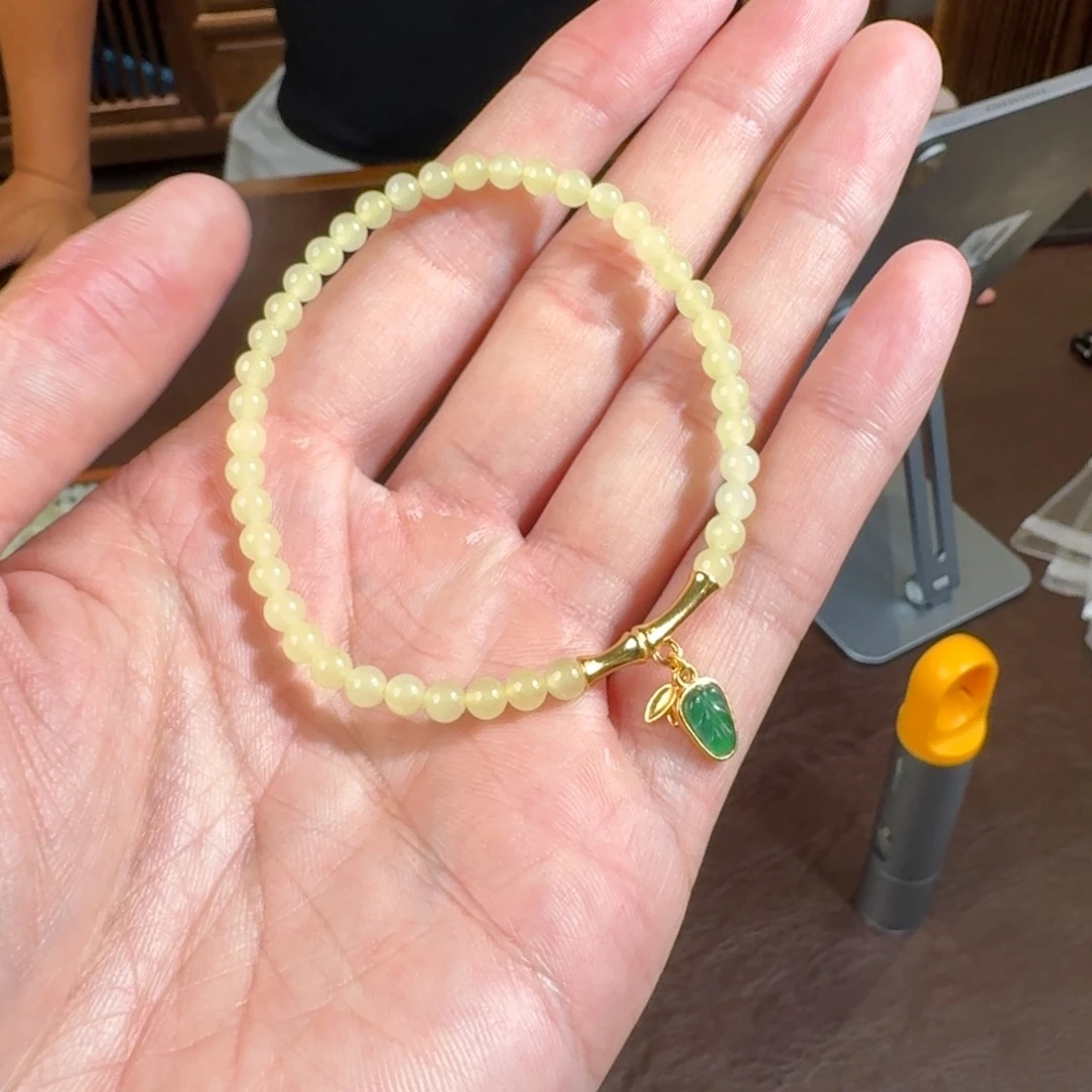 颈饰银S925镶嵌和田玉829淼淼卡4左右