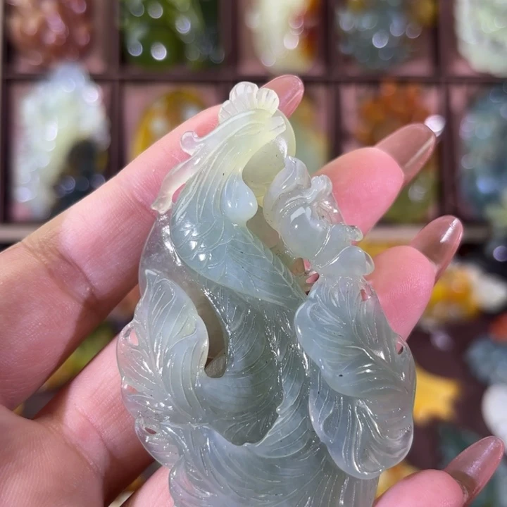 未镶嵌蛇纹石玉颈饰