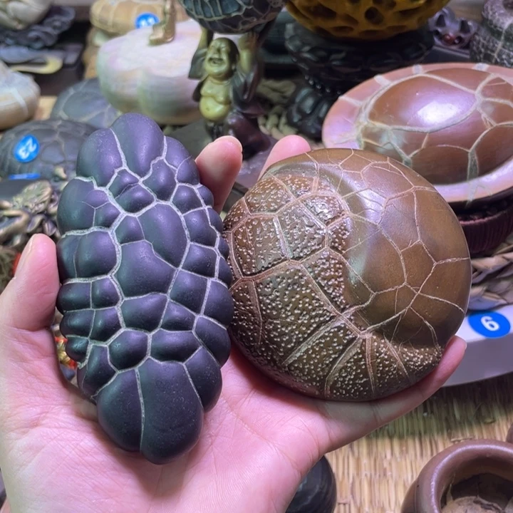 丹***日手串/手链核桃龟纹石原石