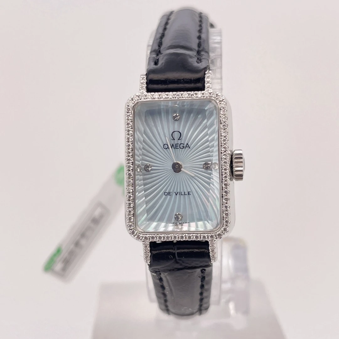 95新 Omega/欧米茄 手动机械后钻16.5*22.5mm/公价32999/w12309