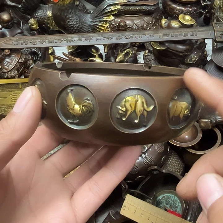 顺顺利利，铜器摆件