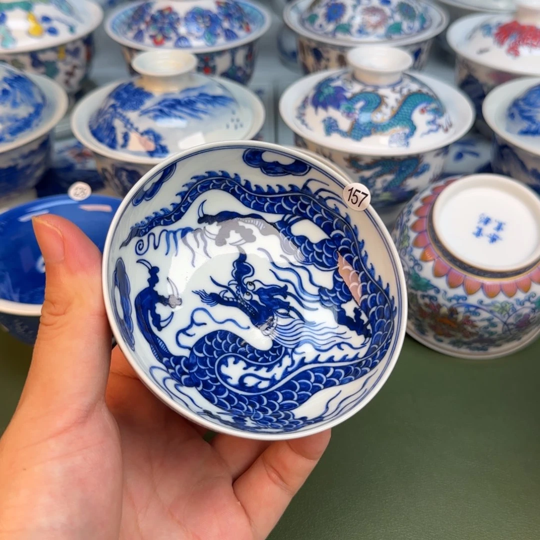 彦祖纯手工手绘茶具157