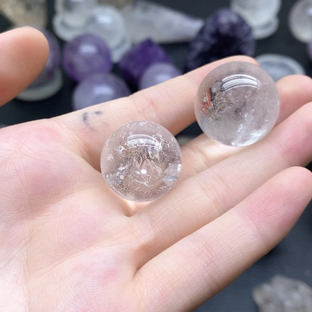 未镶嵌项圈水晶水晶石8