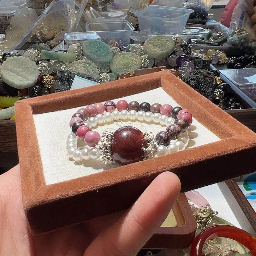 水晶未镶嵌手链水晶手链