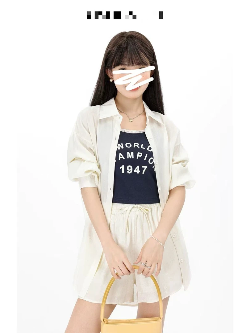 小妳XiaoNi———（夏款休闲套装1420899）