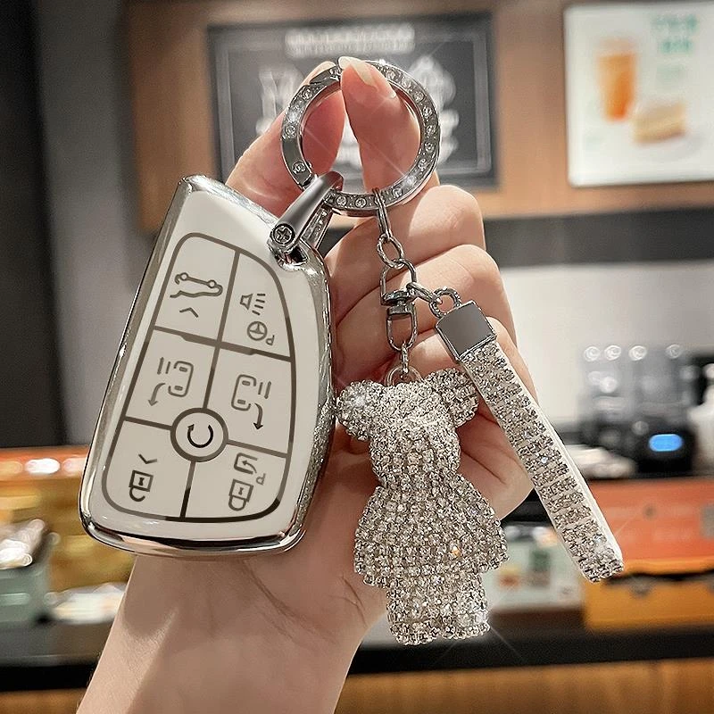 适用别克世纪车钥匙套25新款GL8陆尊陆尚混动电动门保护壳包扣女