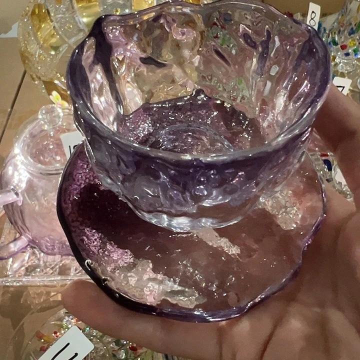 水晶玻璃外贸出口，两套