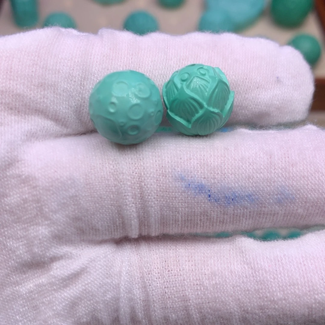 兔***卜原生态散珠配珠莲花卡12.9星球卡13