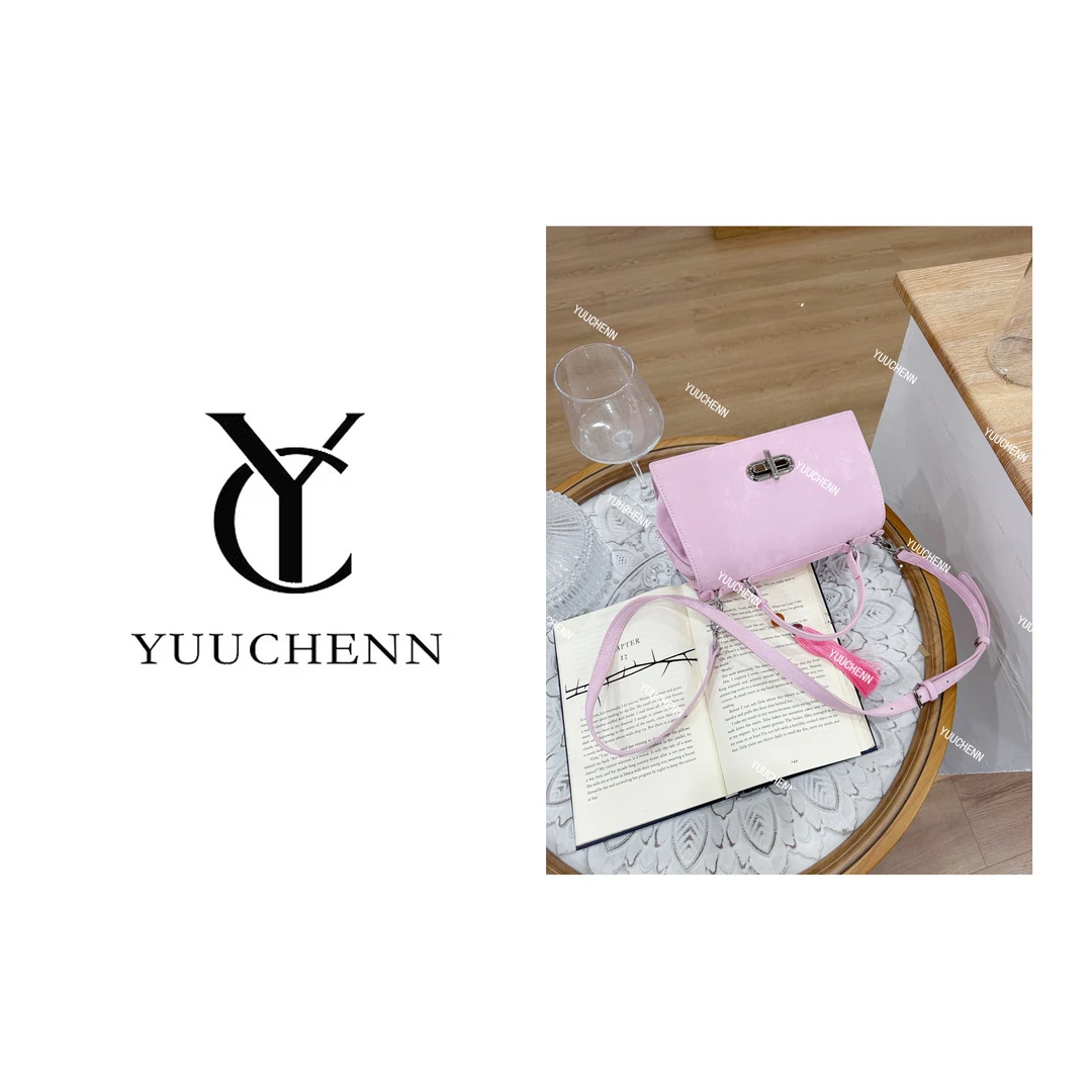 YUUCHENN/24cm原创设计高定真皮包 HH5442