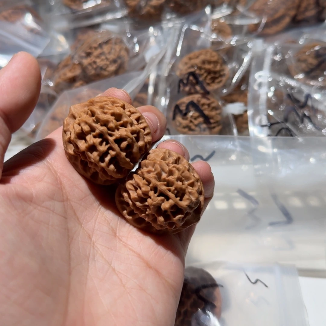 逐***野吊坠文玩核桃35秦闷