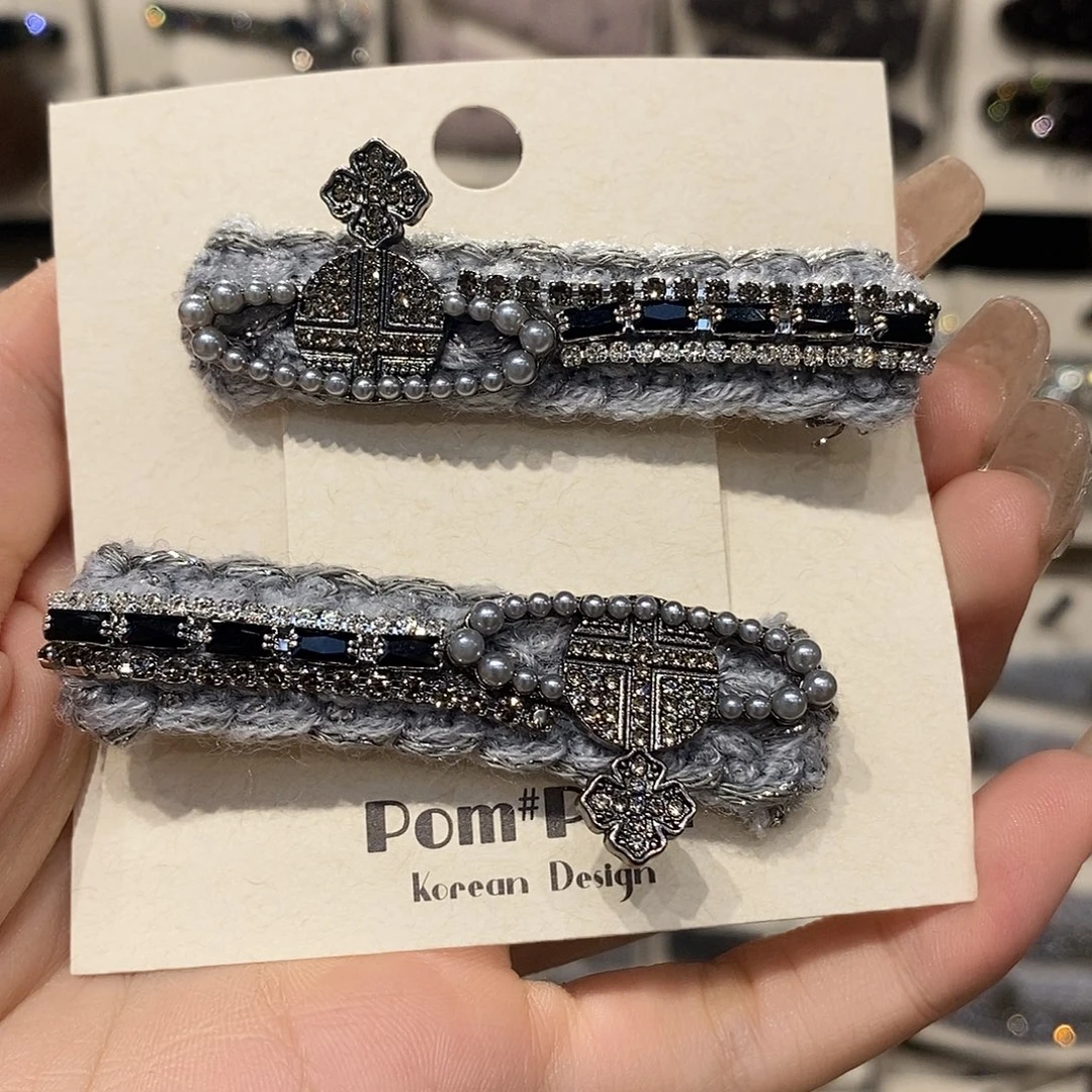 皮质铁合金鸭嘴夹