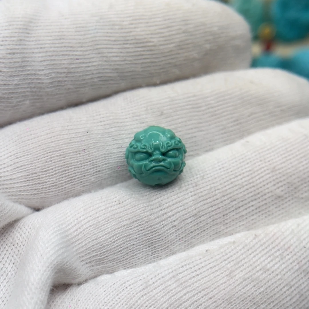 绿松石未镶嵌颈饰卡11