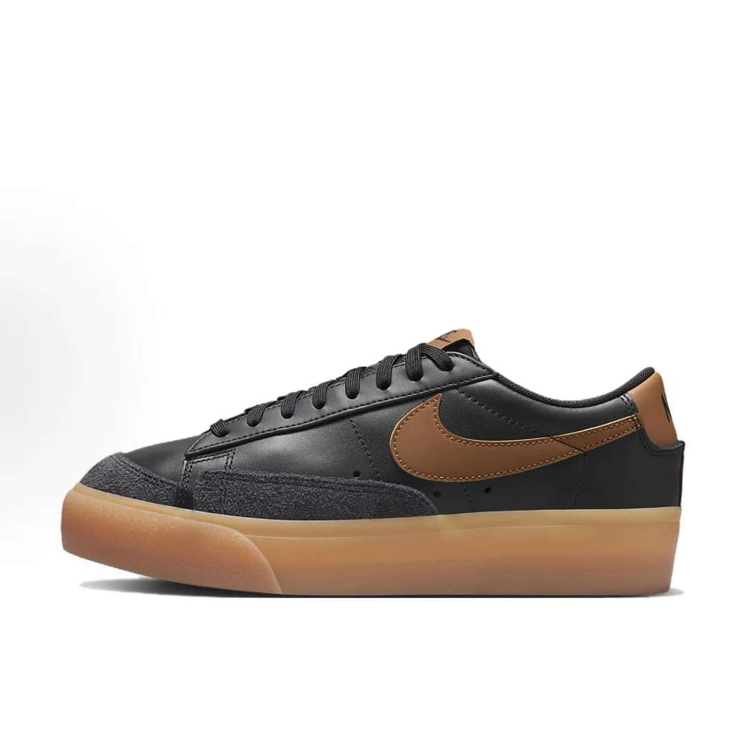 【断码孤品】Nike Blazer Low Platform 经典舒适防滑耐磨板鞋女款