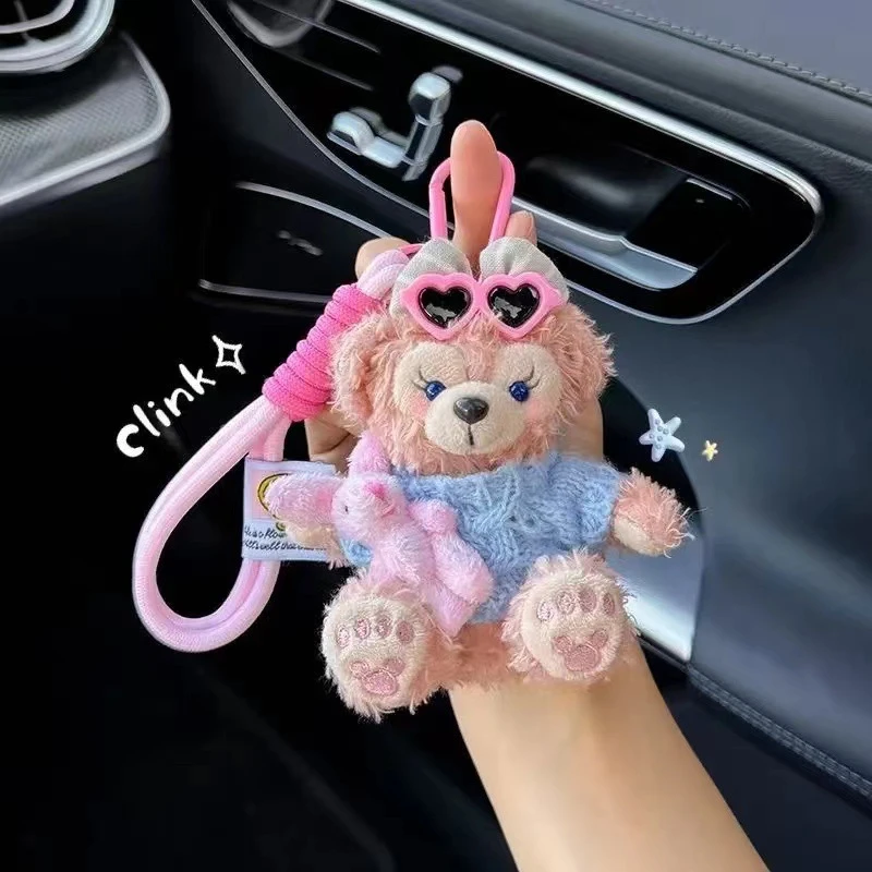 2025新款雪莉玫汽车钥匙扣挂饰包包挂件电动车钥匙扣可爱公仔情侣