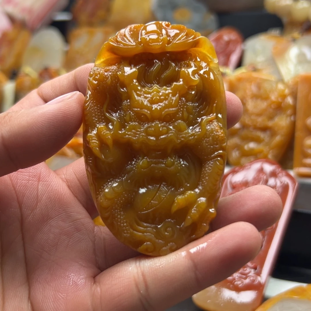 石英质玉（黄龙玉）未镶嵌多选一发货