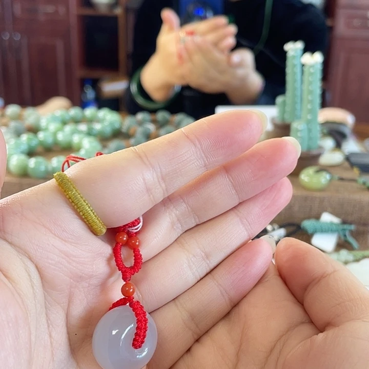 和田玉（黄玉）未镶嵌套链
